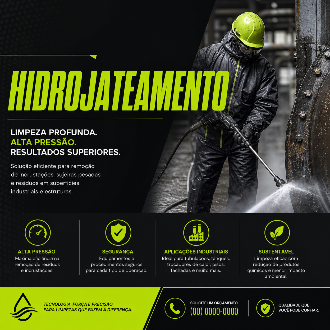 Hidrojateamento em Patrocínio MG